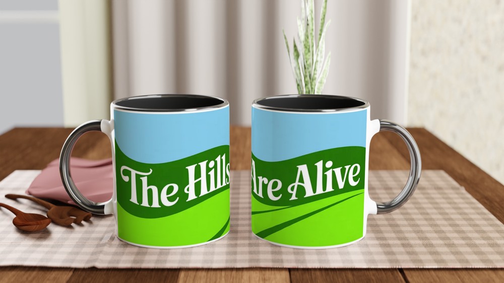 The Sound of Music Mug | The Hills Are Alive Quote | Musical Theatre Gift for Mum | West End Present for Her — view 9