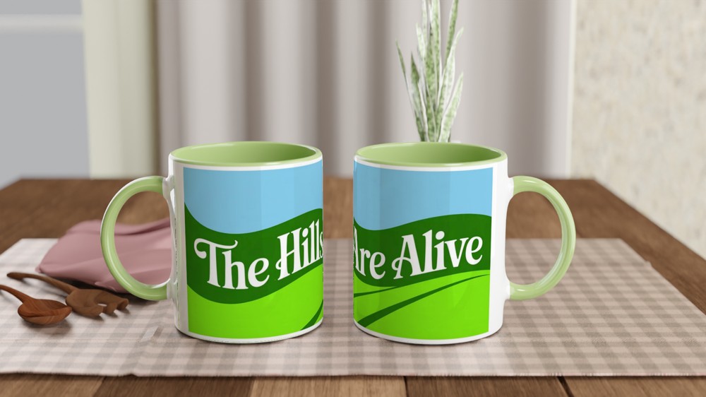 The Sound of Music Mug | The Hills Are Alive Quote | Musical Theatre Gift for Mum | West End Present for Her — view 5