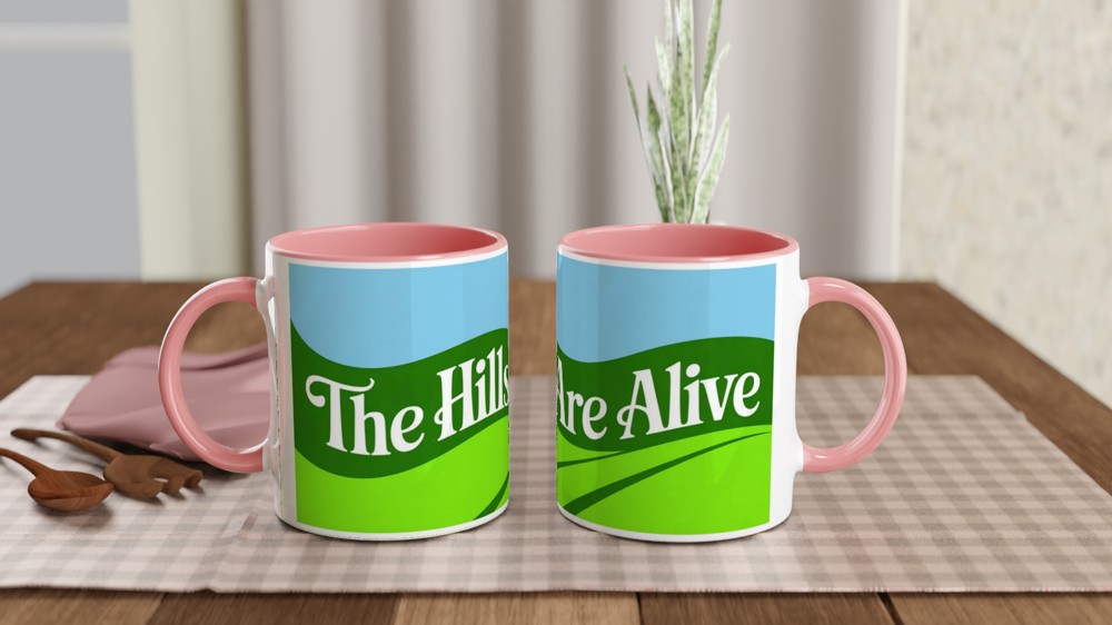 The Sound of Music Mug | The Hills Are Alive Quote | Musical Theatre Gift for Mum | West End Present for Her — view 6