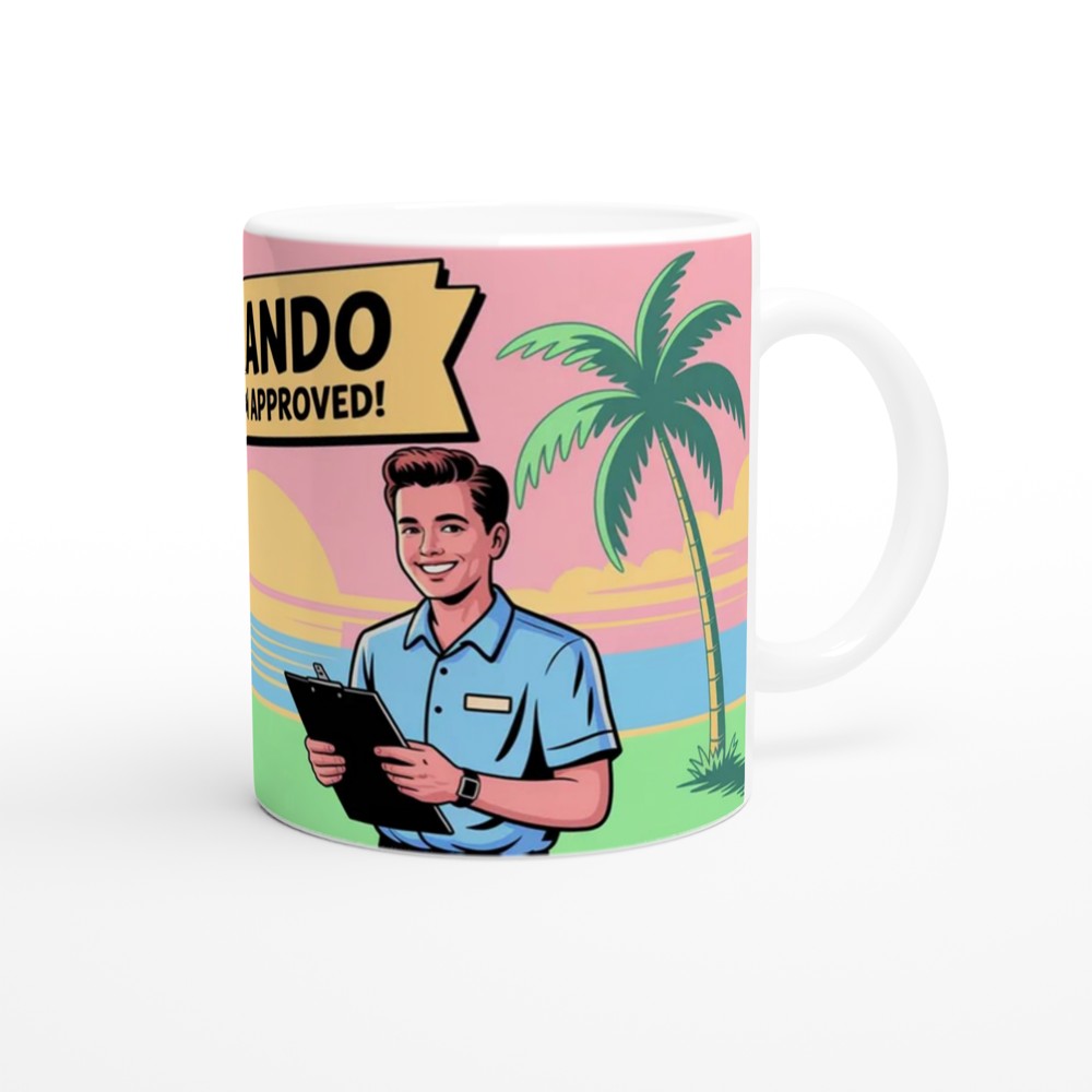 Book of Mormon Mug | Orlando Mission Approved Design | Musical Theatre Gift | Retro Florida Postcard Mug for West End Fans — view 12