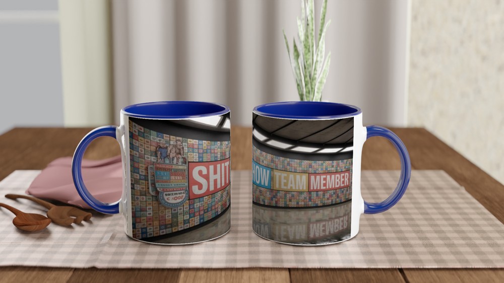 Shit Show Team Member Funny Mug — view 4