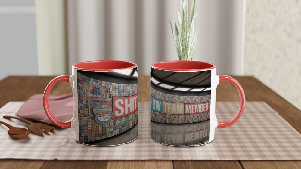 Shit Show Team Member Funny Mug — view 7