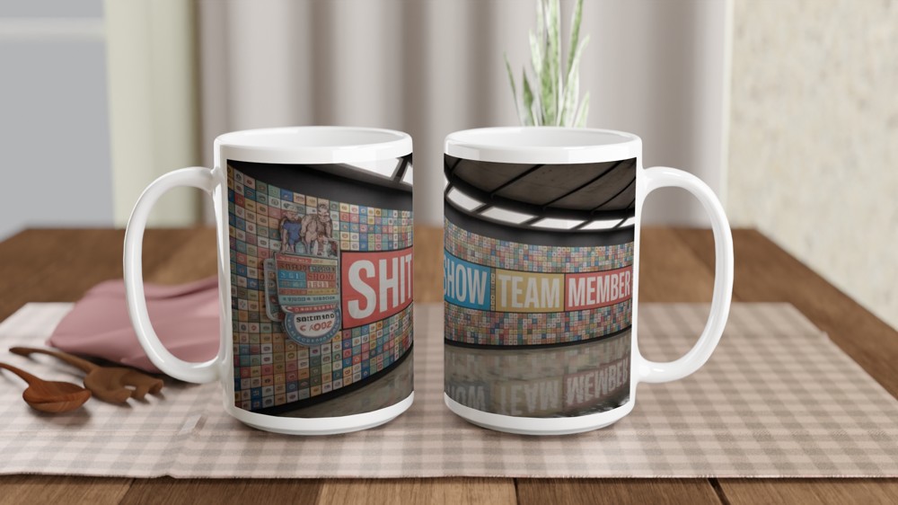 Shit Show Team Member Funny Mug — view 2