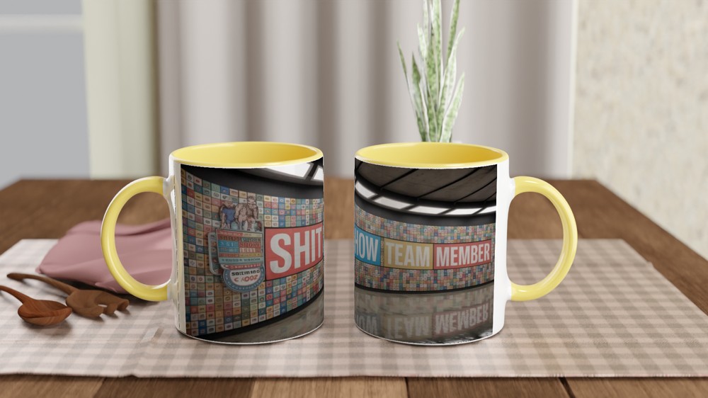 Shit Show Team Member Funny Mug — view 8