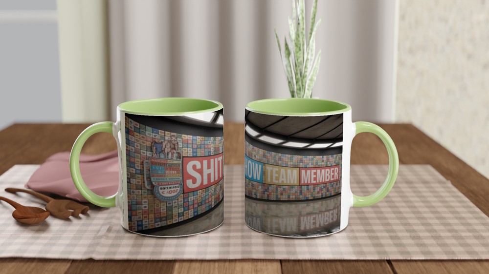 Shit Show Team Member Funny Mug — view 5