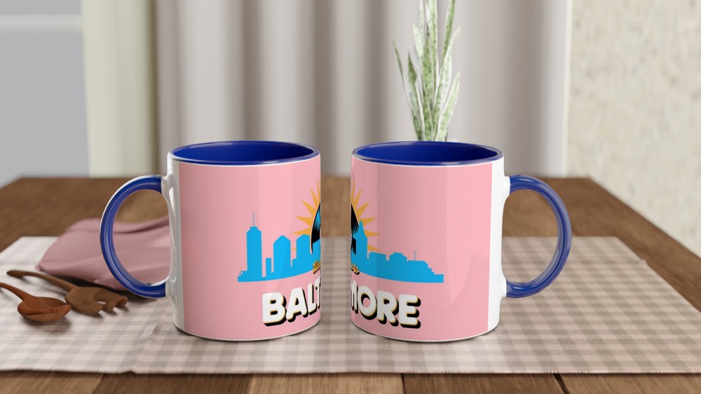 Hairspray Mug | Welcome To Baltimore Quote | Musical Theatre Gift | Birthday Present for Theatre Lover — view 4