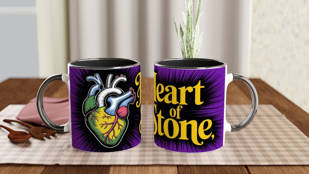 Six the Musical Mug | Heart of Stone Jane Seymour Gift | Musical Theatre Mug | West End Gift for Her — view 9