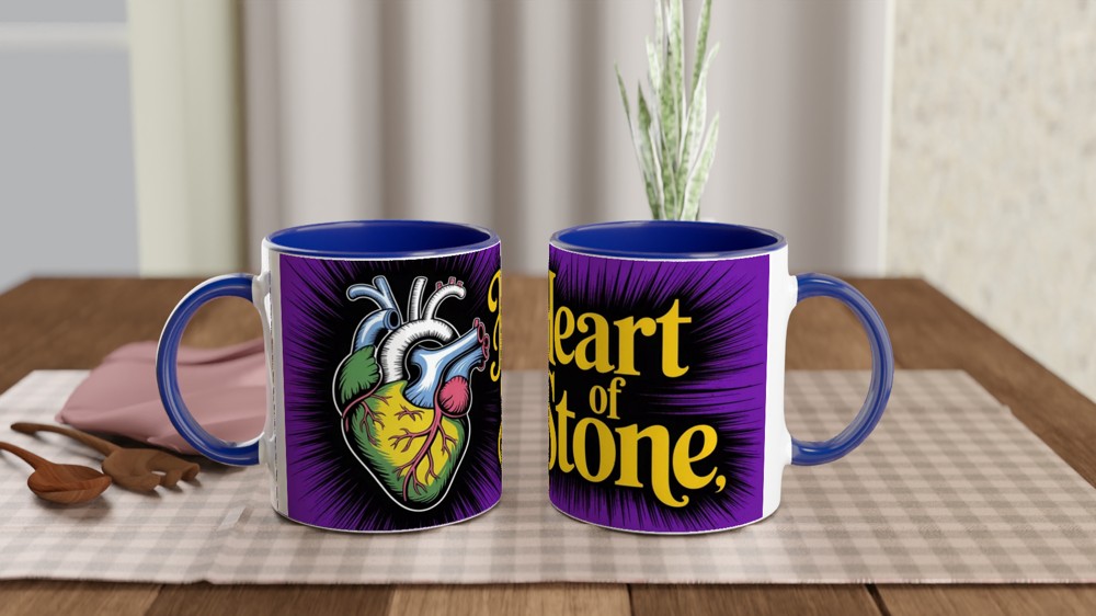 Six the Musical Mug | Heart of Stone Jane Seymour Gift | Musical Theatre Mug | West End Gift for Her — view 4