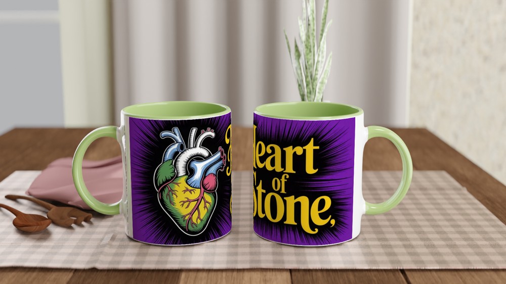 Six the Musical Mug | Heart of Stone Jane Seymour Gift | Musical Theatre Mug | West End Gift for Her — view 5
