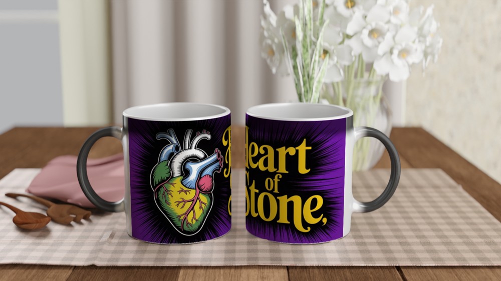 Six the Musical Mug | Heart of Stone Jane Seymour Gift | Musical Theatre Mug | West End Gift for Her — view 3