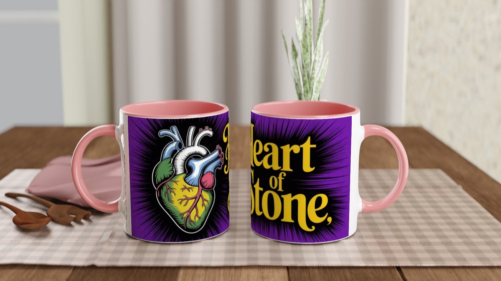 Six the Musical Mug | Heart of Stone Jane Seymour Gift | Musical Theatre Mug | West End Gift for Her — view 6