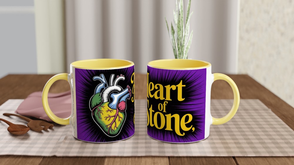 Six the Musical Mug | Heart of Stone Jane Seymour Gift | Musical Theatre Mug | West End Gift for Her — view 8