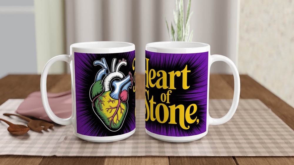 Six the Musical Mug | Heart of Stone Jane Seymour Gift | Musical Theatre Mug | West End Gift for Her — view 2