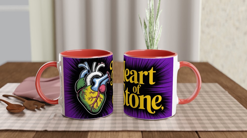 Six the Musical Mug | Heart of Stone Jane Seymour Gift | Musical Theatre Mug | West End Gift for Her — view 7