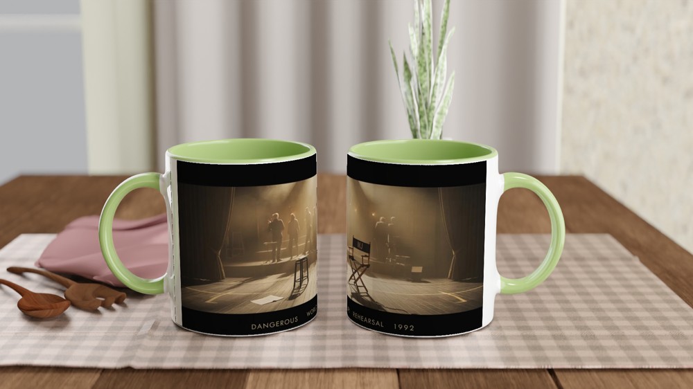 MJ Musical Mug | Broadway Rehearsal Stage Design | Theatre Lover Gift | King of Pop Tribute Present — view 5