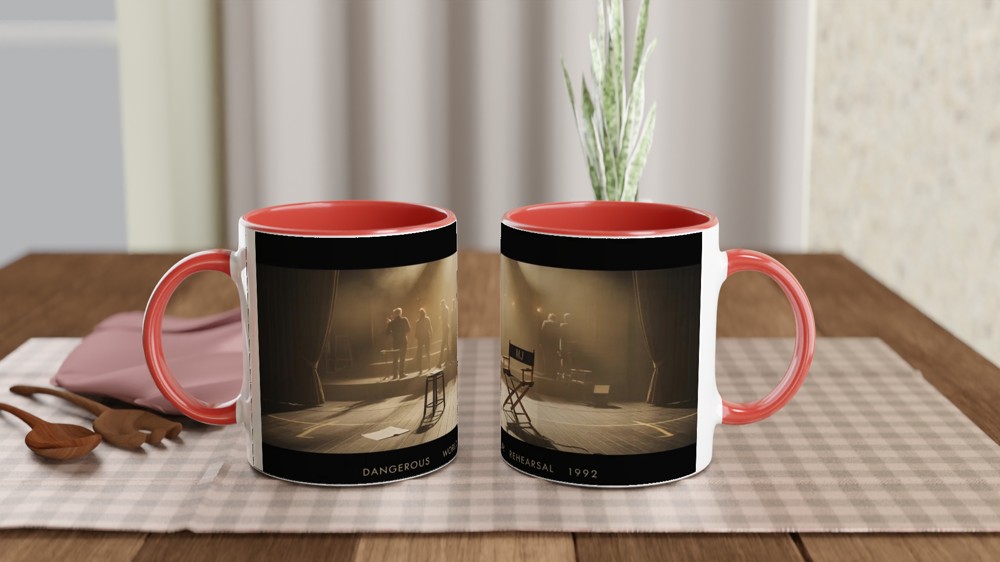MJ Musical Mug | Broadway Rehearsal Stage Design | Theatre Lover Gift | King of Pop Tribute Present — view 7