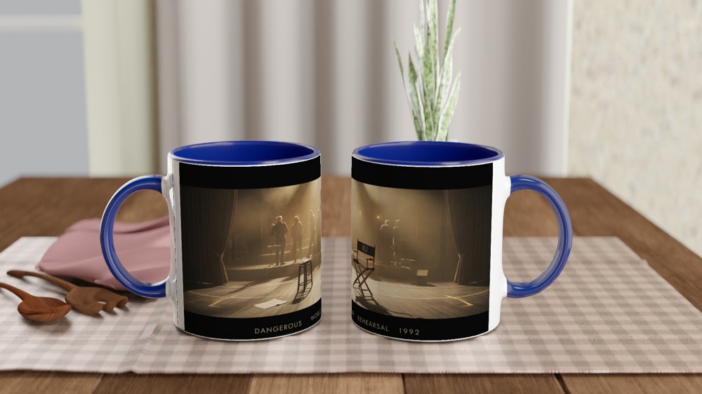 MJ Musical Mug | Broadway Rehearsal Stage Design | Theatre Lover Gift | King of Pop Tribute Present — view 4