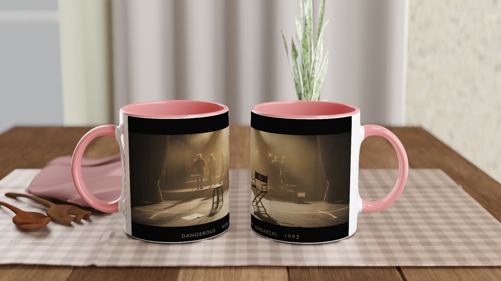 MJ Musical Mug | Broadway Rehearsal Stage Design | Theatre Lover Gift | King of Pop Tribute Present — view 6