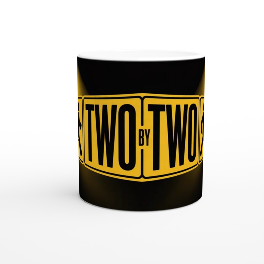 Book of Mormon Mug | Two by Two Musical Theatre Gift | Elder Crossing Design | Funny West End Present for Best Friend — view 11