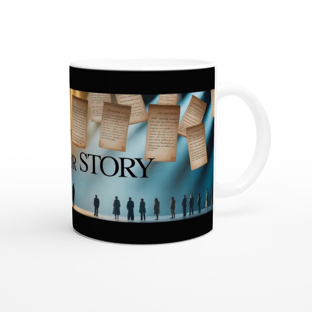 Who Tells Your Story - Theatre Stage Mug — view 12