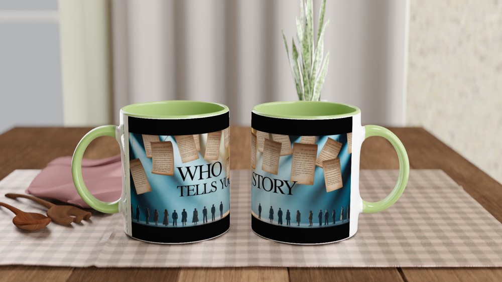 Who Tells Your Story - Theatre Stage Mug — view 5