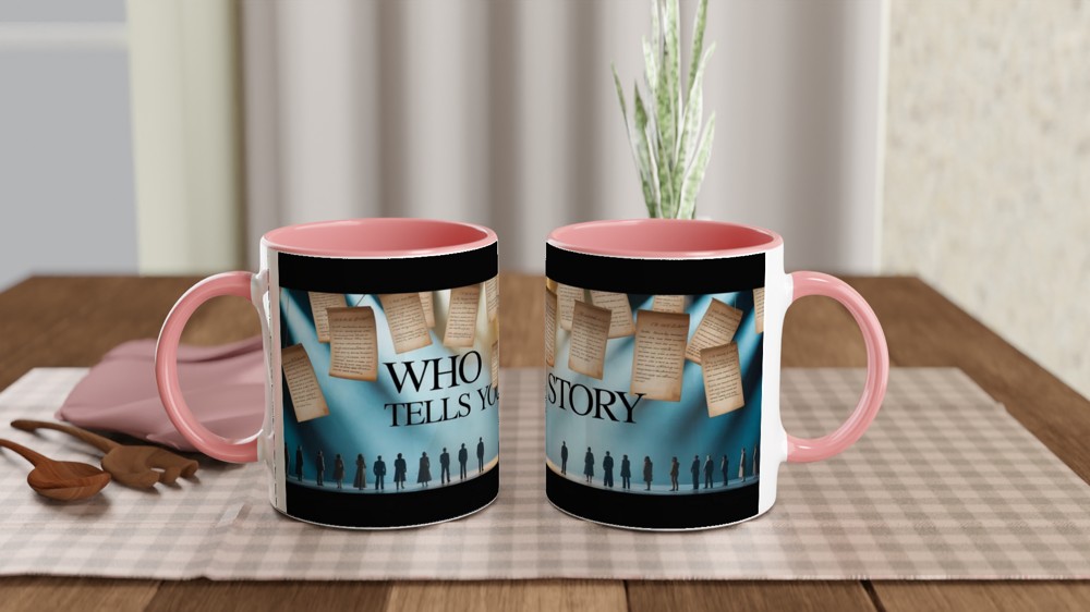 Who Tells Your Story - Theatre Stage Mug — view 6