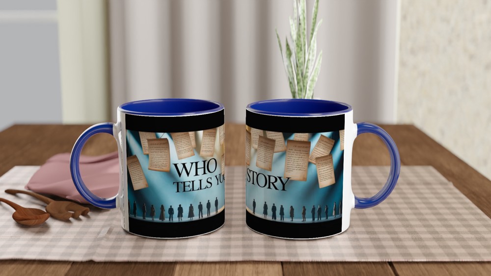 Who Tells Your Story - Theatre Stage Mug — view 4