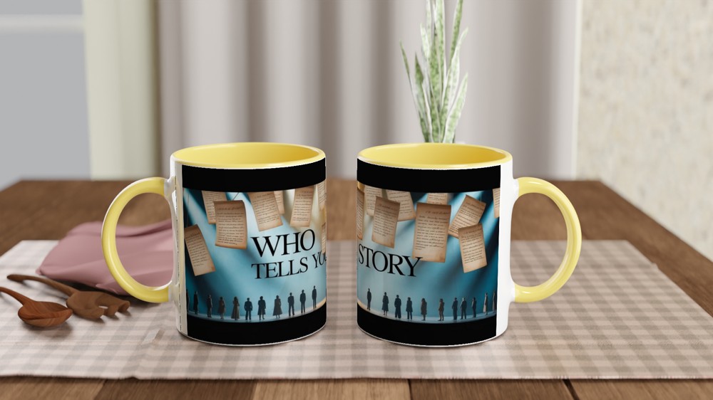 Who Tells Your Story - Theatre Stage Mug — view 8