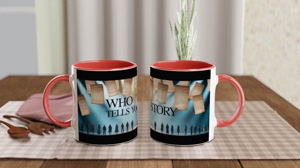 Who Tells Your Story - Theatre Stage Mug — view 7