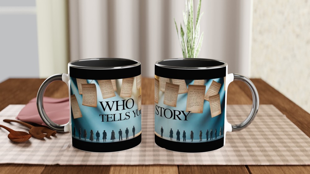 Who Tells Your Story - Theatre Stage Mug — view 9