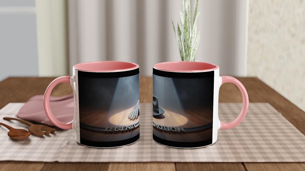 Michael Jackson Mug | Legend in Motion Quote | Music Legend Gift | King of Pop Present for Him or Her — view 6