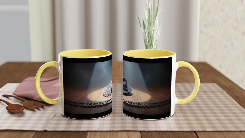 Michael Jackson Mug | Legend in Motion Quote | Music Legend Gift | King of Pop Present for Him or Her — view 8