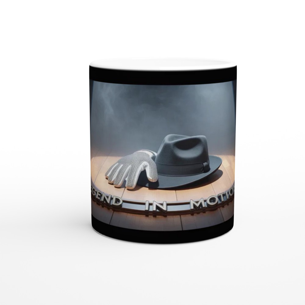 Michael Jackson Mug | Legend in Motion Quote | Music Legend Gift | King of Pop Present for Him or Her — view 11