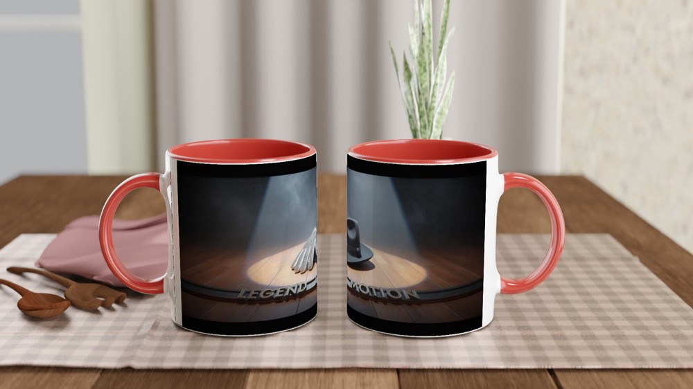 Michael Jackson Mug | Legend in Motion Quote | Music Legend Gift | King of Pop Present for Him or Her — view 7