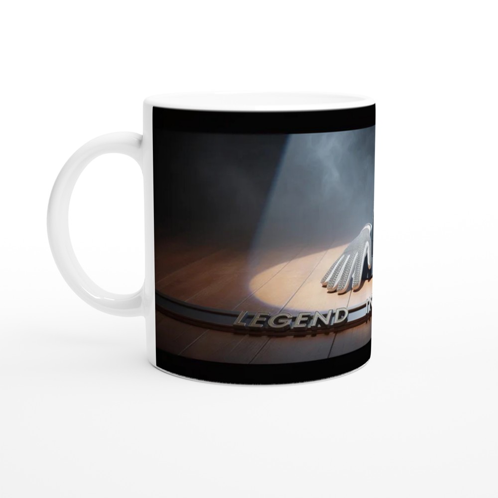 Michael Jackson Mug | Legend in Motion Quote | Music Legend Gift | King of Pop Present for Him or Her — view 10