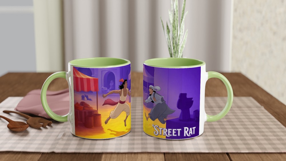 Aladdin Musical Mug | 'Street Rat' Quote | Musical Theatre Gift | Agrabah Market Present — view 5