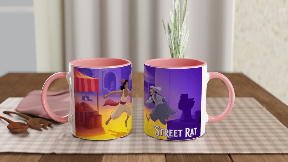 Aladdin Musical Mug | 'Street Rat' Quote | Musical Theatre Gift | Agrabah Market Present — view 6