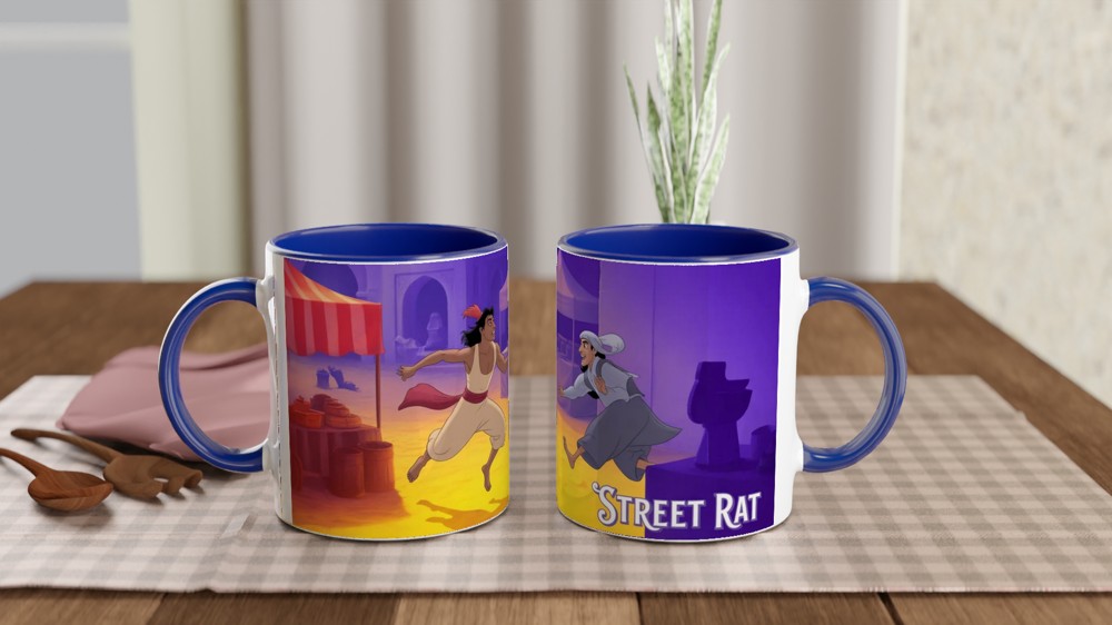 Aladdin Musical Mug | 'Street Rat' Quote | Musical Theatre Gift | Agrabah Market Present — view 4