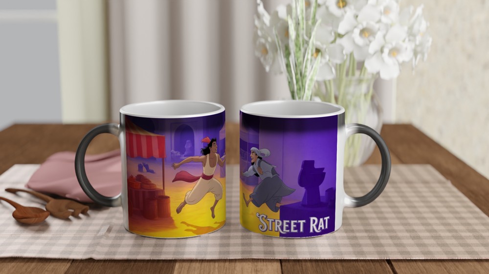 Aladdin Musical Mug | 'Street Rat' Quote | Musical Theatre Gift | Agrabah Market Present — view 3