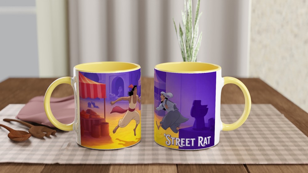 Aladdin Musical Mug | 'Street Rat' Quote | Musical Theatre Gift | Agrabah Market Present — view 8
