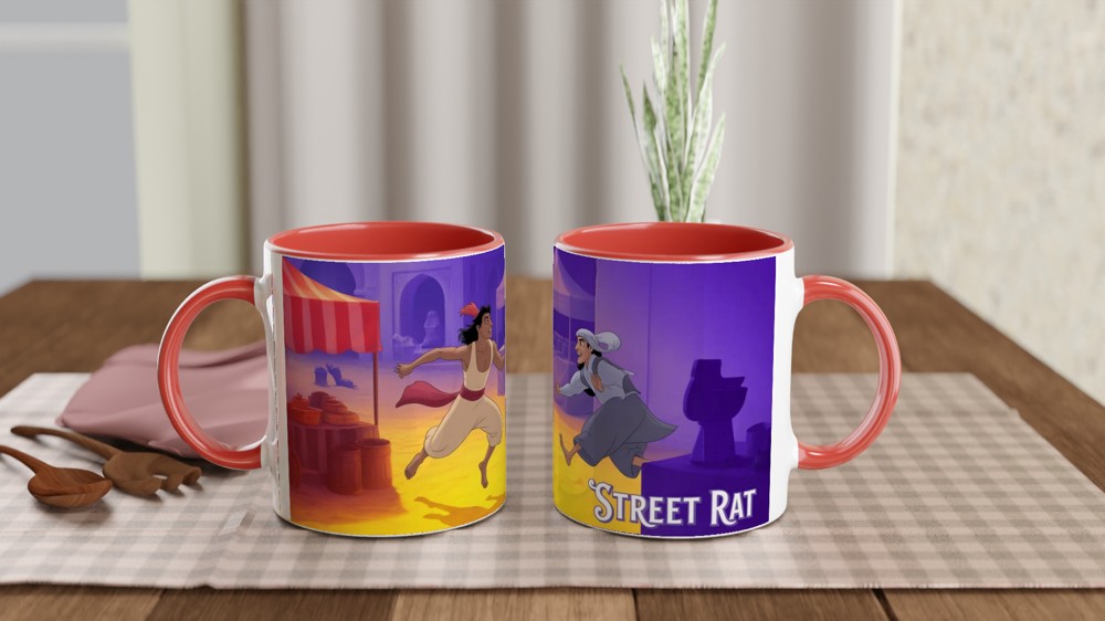 Aladdin Musical Mug | 'Street Rat' Quote | Musical Theatre Gift | Agrabah Market Present — view 7