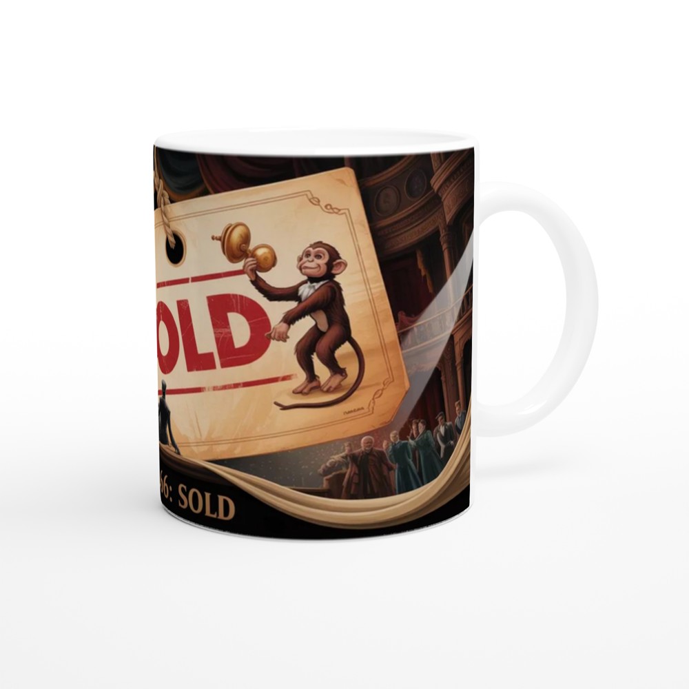 Lot 66: Sold - Auction House Monkey Gavel Mug — view 12