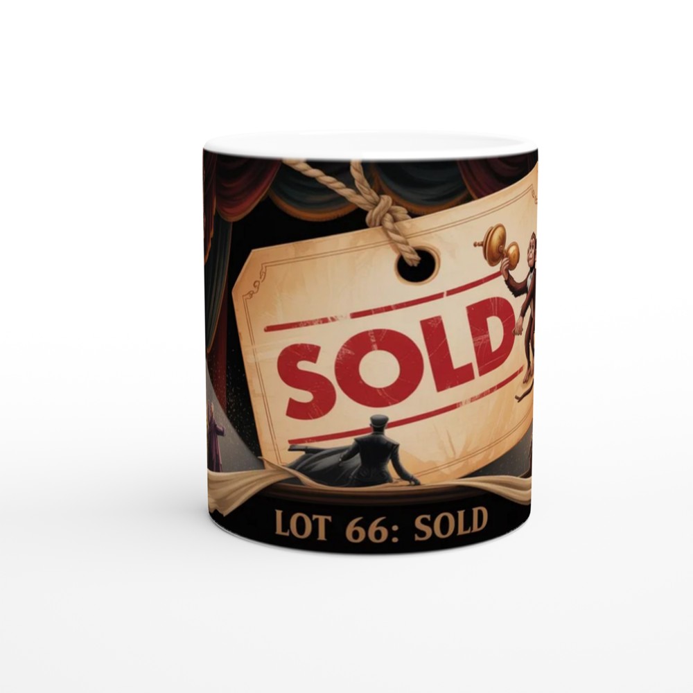 Lot 66: Sold - Auction House Monkey Gavel Mug — view 11