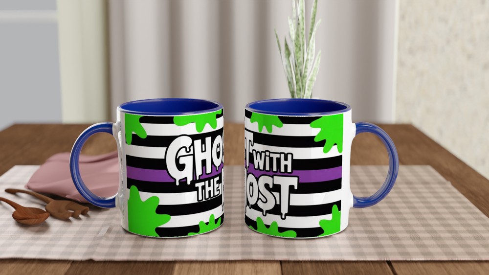 Beetlejuice Mug | Ghost With The Most Quote | Musical Theatre Gift | Birthday Present for Best Friend — view 4