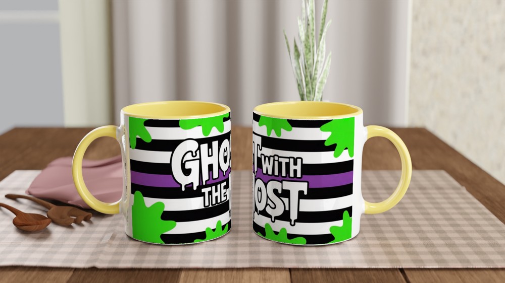 Beetlejuice Mug | Ghost With The Most Quote | Musical Theatre Gift | Birthday Present for Best Friend — view 8