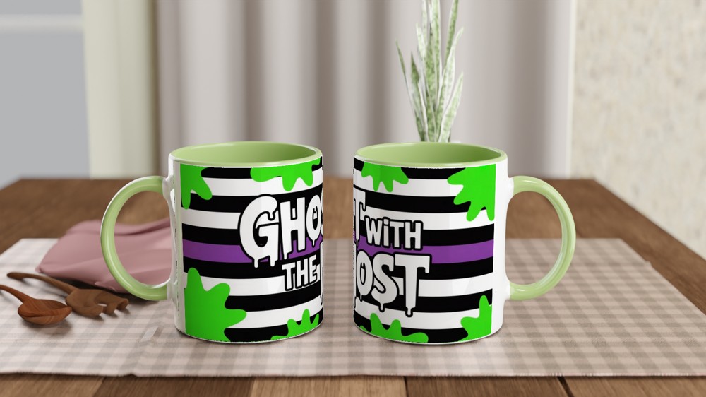Beetlejuice Mug | Ghost With The Most Quote | Musical Theatre Gift | Birthday Present for Best Friend — view 5