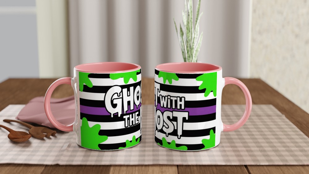 Beetlejuice Mug | Ghost With The Most Quote | Musical Theatre Gift | Birthday Present for Best Friend — view 6