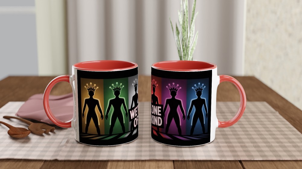 Six the Musical Mug | Neon Crowns Theatre Gift | West End Musical Present | Gift for Theatre Lovers — view 7