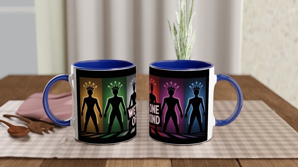 Six the Musical Mug | Neon Crowns Theatre Gift | West End Musical Present | Gift for Theatre Lovers — view 4