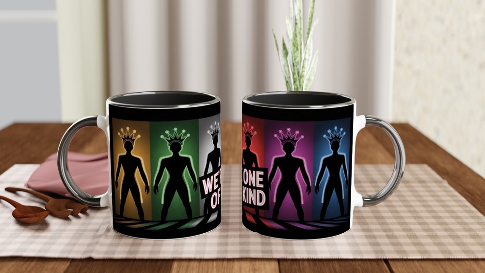 Six the Musical Mug | Neon Crowns Theatre Gift | West End Musical Present | Gift for Theatre Lovers — view 9